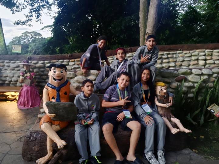 Atletas de Monagas conocen sitios turísticos en San Cristóbal