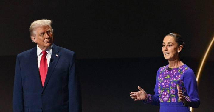 VIDEO: Reportera de Salinas Pliego entrevista a Donald Trump en el Sorteo del Mundial 2026 y él elogia a Sheinbaum: “Ella está realizando un trabajo excelente”