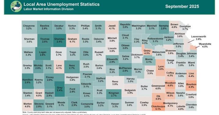 Unemployment in Lyon County down full percentage point to 4.6%