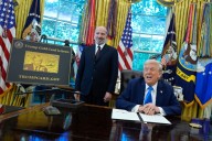 Trump launches new ‘gold card’ visa program with eye