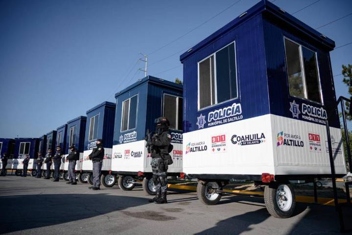 Saltillo invierte más de mil millones de pesos en seguridad en el primer año de gobierno