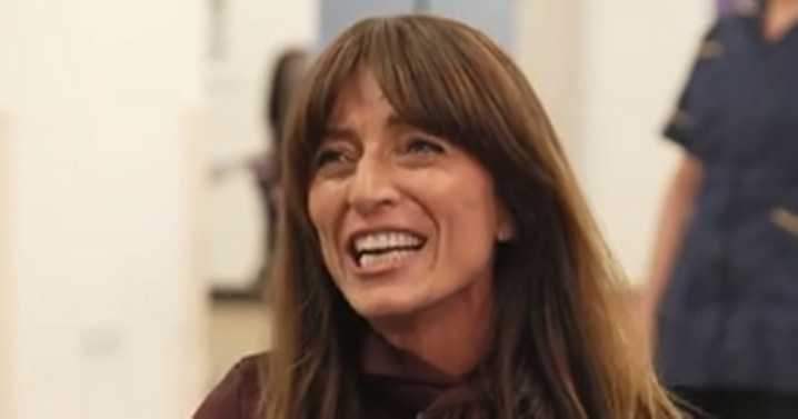 Davina McCall breaks down in tears as cancer patient asks 'are you okay?'