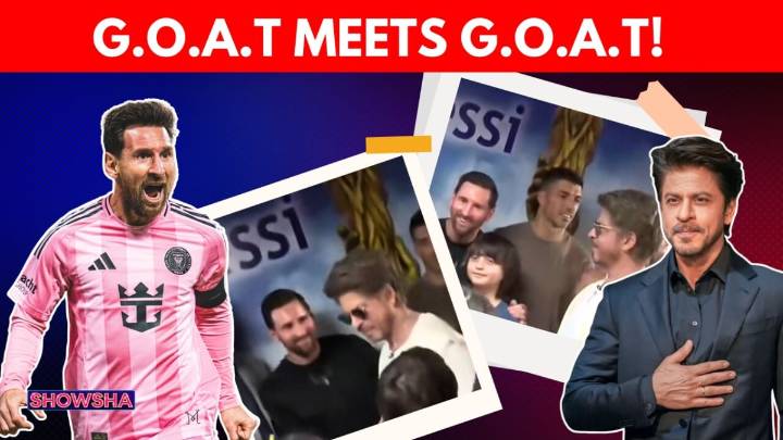 Lionel Messi India Tour: Meets Shah Rukh Khan In Kolkata, Unveils 70