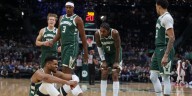 Giannis exits with calf strain on day of ESPN report of conversations about his future in Milwaukee