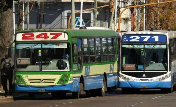 Una línea de colectivos del conurbano está de paro