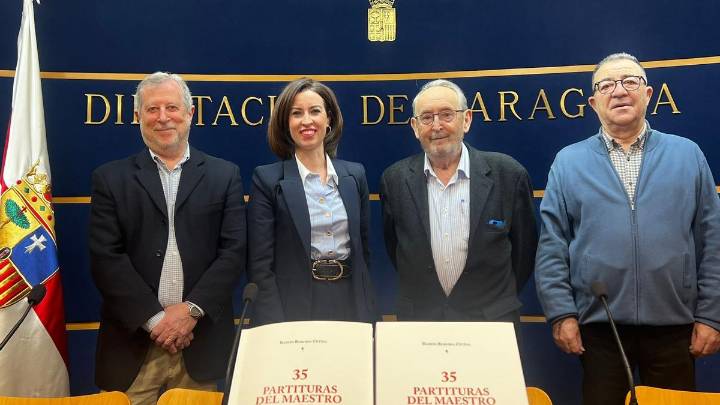 La DPZ rinde homenaje a Ramón Borobia, fundador de la banda de la institución, con un libro y dos conciertos
