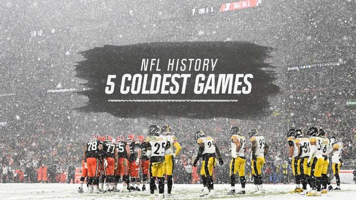 The coldest NFL games of all time