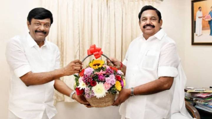 KK Selvam Rejoins AIADMK, EPS Calls His Return Symbol Of Faith In Party India News