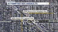 Chicago crime: Police searching for suspect in attempted sexual assaults in Logan Square