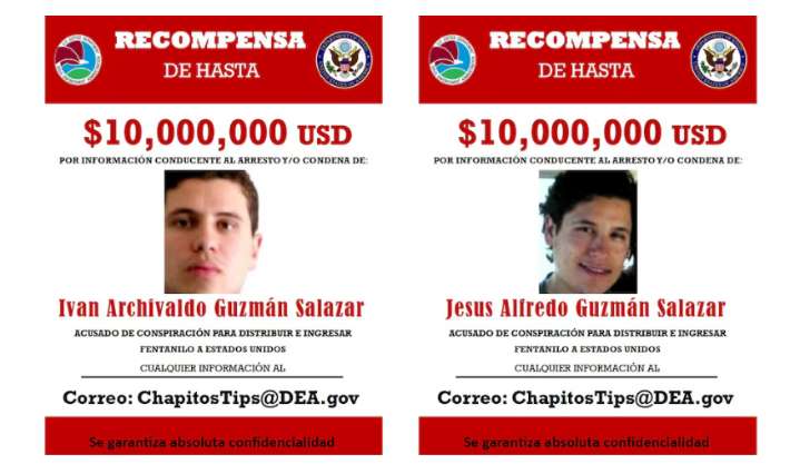 EEUU asegura que, la cacería contra “Los Chapitos” continúa: “faltan dos”