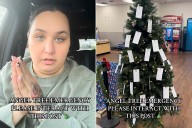 Mom Turns to TikTok to Clear Local Angel Tree Overflowing with Unclaimed Tags (Exclusive)