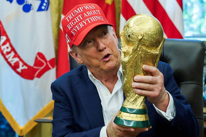 Trump's immigration message collides with his welcome to World Cup fans