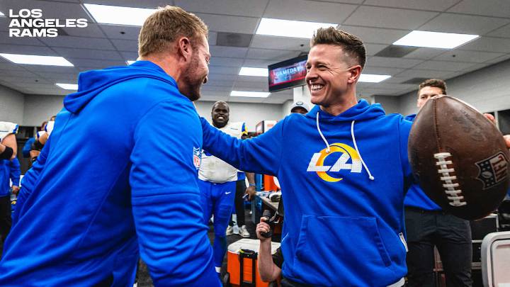 'What was more cool was watching the guys do their thing, and play at a really high clip': Mike LaFleur talks offensive staff stepping up for ill Sean McVay in Week 14