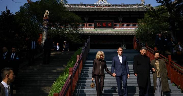 China, France pledge cooperation as Xi joins Macron in trip to Chengdu