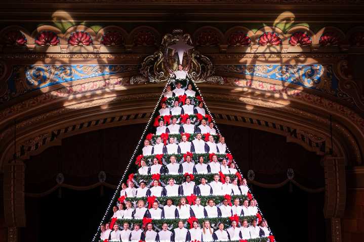 This Michigan town has ‘America’s Tallest’ spectacular singing Christmas tree