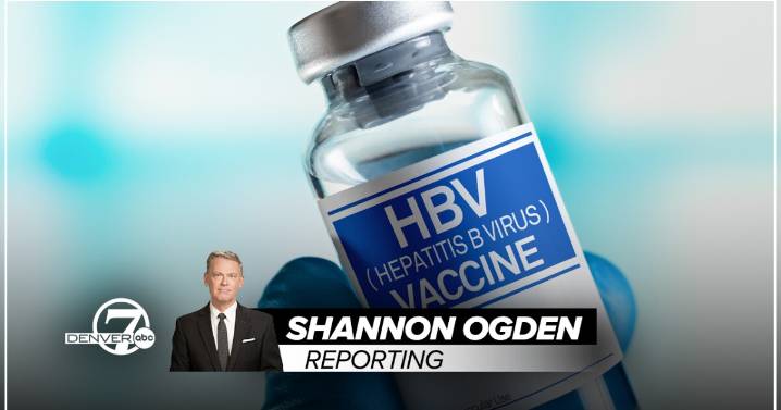 Children's Hospital Colorado reacts to new hepatitis B vaccine guidance from the CDC