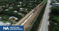 Marcos Paz avanza con la ampliación de la Ruta 40 y el entubamiento del Canal Rivadavia Sur