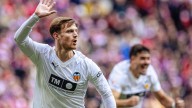 El golazo de Lucas Beltrán para el empate parcial de Valencia vs. Atlético Madrid