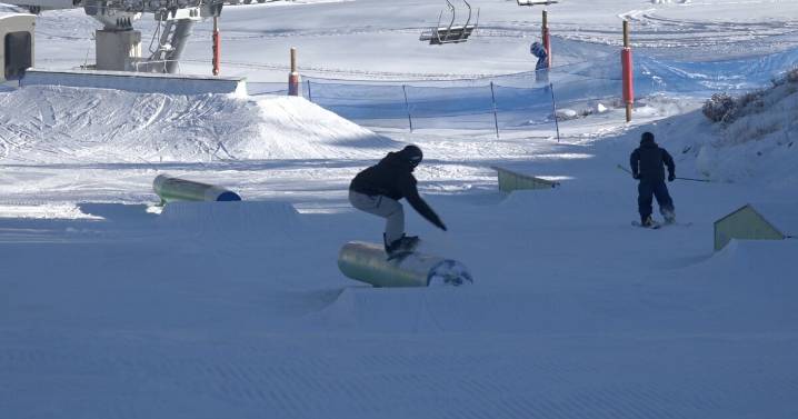 Skiers and snowboarders get their first turns of the season at Bogus Basin