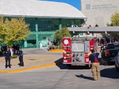 Incendio provoca desalojo en la Unidad de Atención Médica Ambulatoria del IMSS