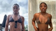 Simone Biles Shares Before And After Videos Following Boob Job