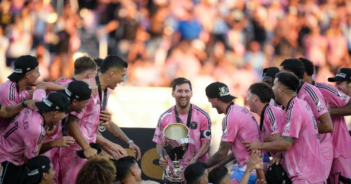 It's Messi. Repeat, Messi. The Inter Miami star is MLS' first back