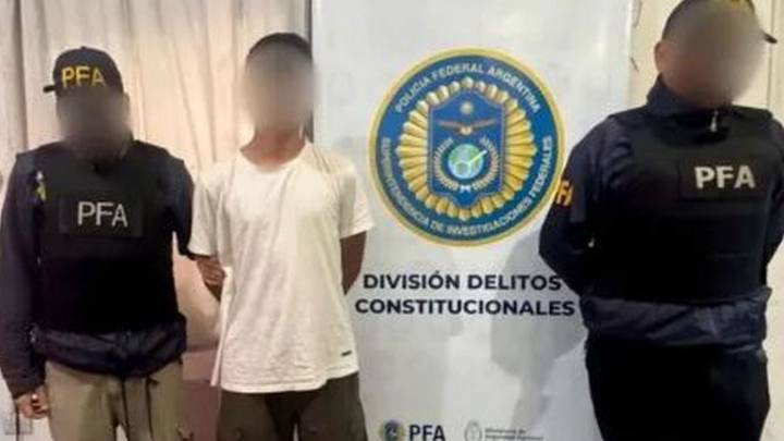 Detuvieron a un joven de 21 años acusado de amenazar a Javier Milei por redes sociales