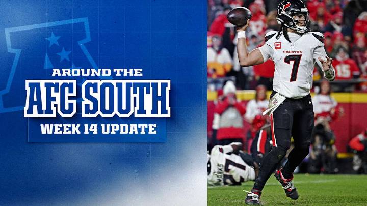 Around the AFC South: Texans take down Chiefs to move to second in division, Titans beat Browns