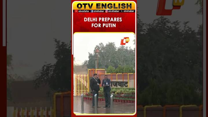 Rajghat Delhi Ready For Russian President Putin's Arrival This Morning