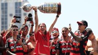 Flamengo's Copa Libertadores trophy damaged in title celebrations