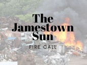 Jamestown Fire Departement responds to report of natural gas odor on Wednesday