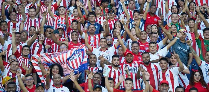 Junior vs. América, por otra noche de júbilo en la cancha y en las tribunas