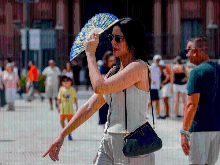 Calor y tormentas, otra vez