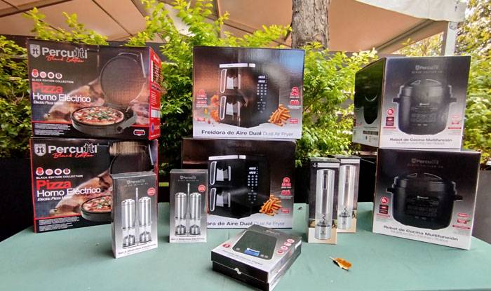 Supermercados La Colonia lanza su nueva promoción “viste de lujo tu cocina” con la exclusiva colección de Percutti Black Edition