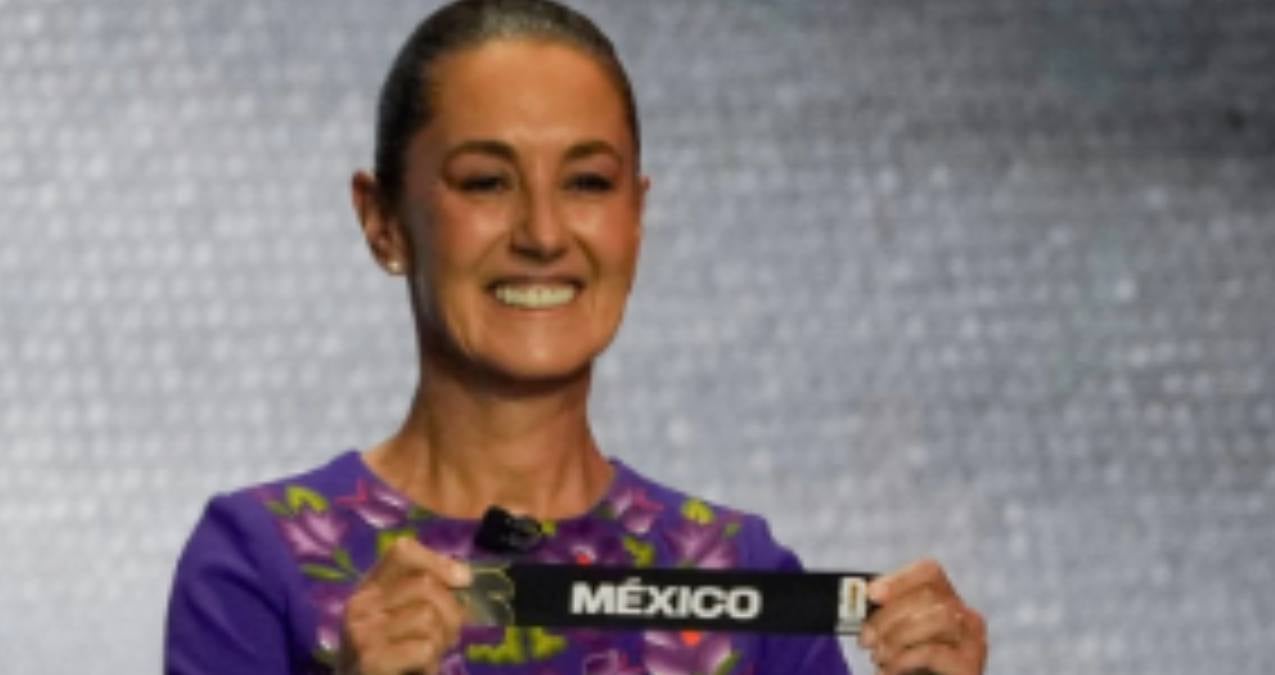 México celebra su tercera sede mundialista, afirma Claudia Sheinbaum