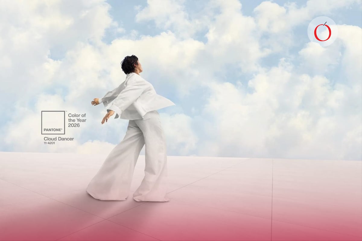Cloud Dancer: Pantone anuncia el color del 2026 y es ¿un tono de blanco?