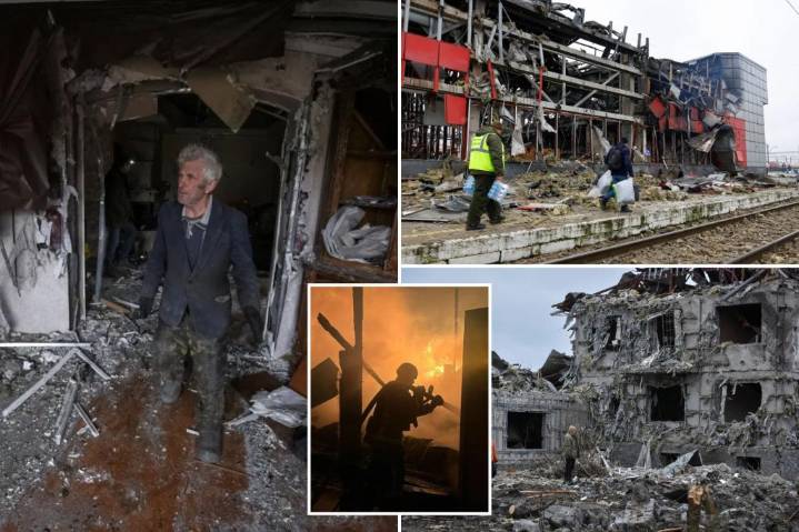 Russia launches massive overnight attack on Ukraine as diplomatic talks with US to continue for third day