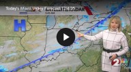 Even colder air spills into the Miami Valley