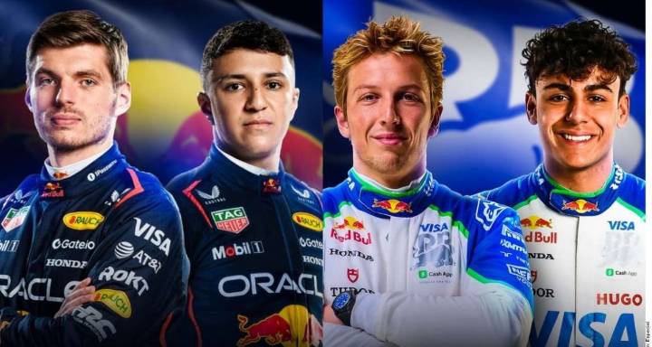 Hadjar se integra a Red Bull; Lindblad llega a Racing Bulls 2026
