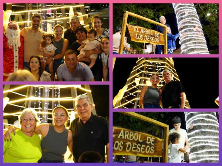 BARRANQUERAS: Encendieron Los Árboles De Navidad Y Se Dio Inicio A La Temporada Festiva