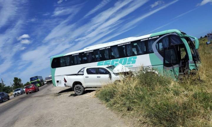 Choque en la Ruta 3: hay varios vehículos involucrados