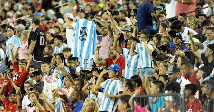 Defending World Cup champion Argentina to play 2 matches in Dallas