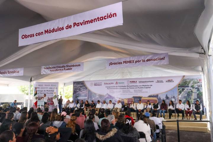 Tonantzin Fernández agradece a Alejandro Armenta rehabilitación de Recta a Cholula