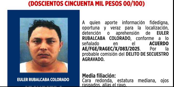 Intensifican cacería en Tabasco en contra de “El Comandante Rayo” de La Barredora: elevan recompensa a 250 mil pesos