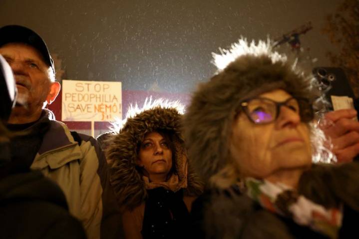 Thousands march in Hungary in protest over child abuse scandal