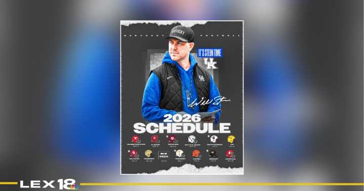 Kentucky football reveals 2026 schedule with 7 home games, new SEC format