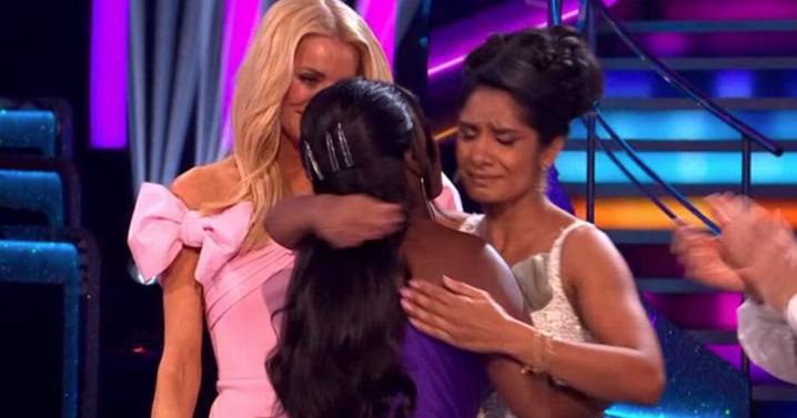 Strictly halted as Balvinder Sopal breaks down in tears during judges' comments