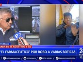 Capturan a alias "El Farmacéutico": Ladrón era el terror de las boticas en SJL y El Agustino