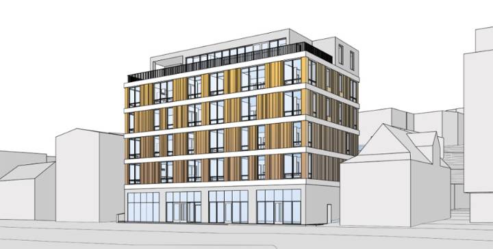 Developer proposes six-story apartment building on Hancock Street in Dorchester