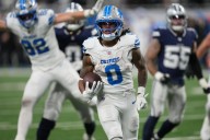 Detroit Lions’ playoff probability is 54% with 4 games left, including ending the season at Chicago Bears